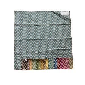 Brunschwig & Fils "Diamond Lattice Figured Texture" fabric vintage swatch 26x27